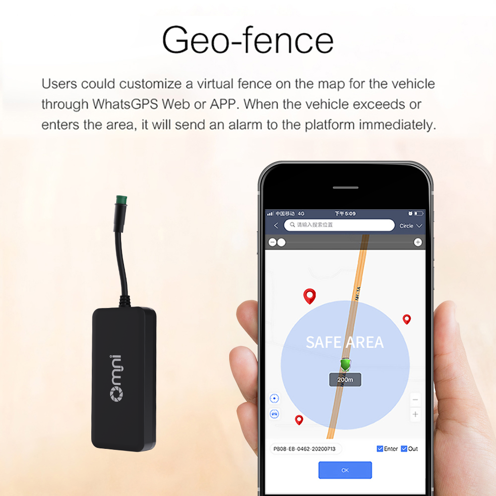  4G GPS Tracking Device Monitor O505DWQ