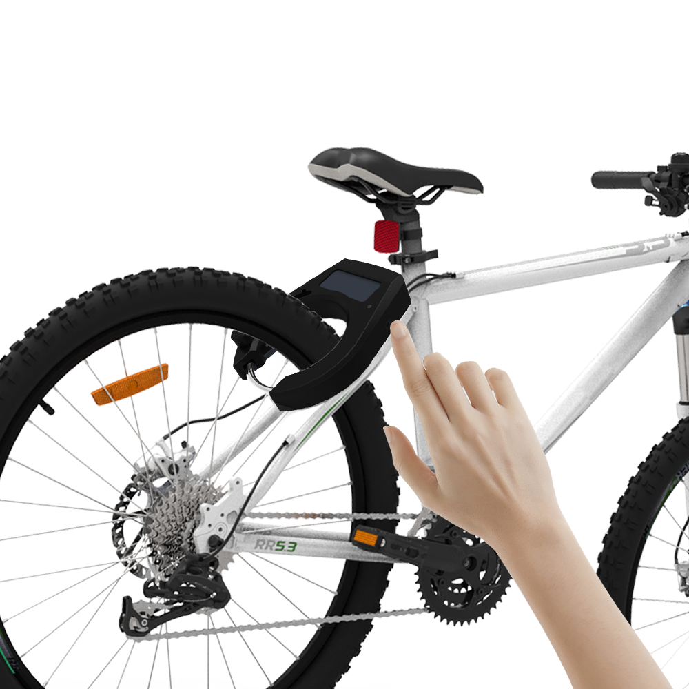 Operating with RFID and Smartphone APP Smart Bike Lock 