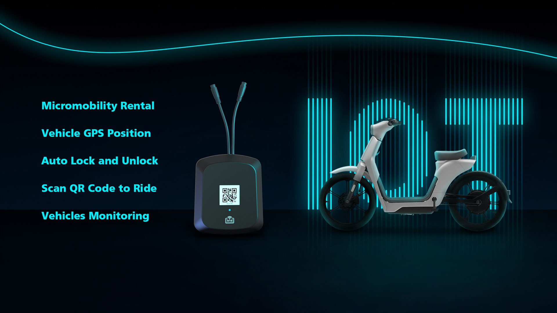 Omni IoT device for bike share