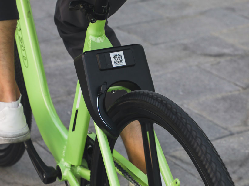 The Difference of a Smart Bike Lock for Bikeshare and an Ordinary Bicycle Lock