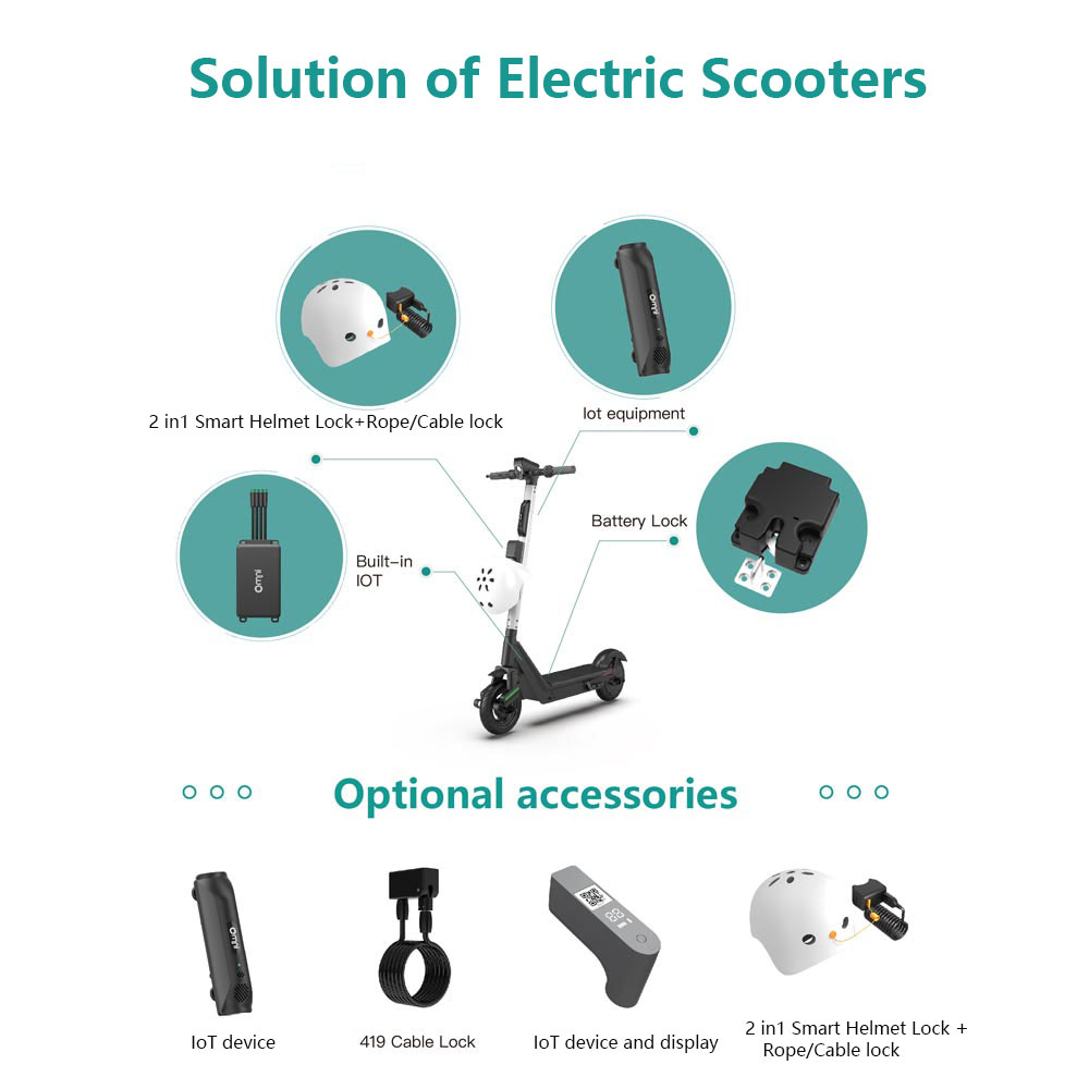 electric scooter lock