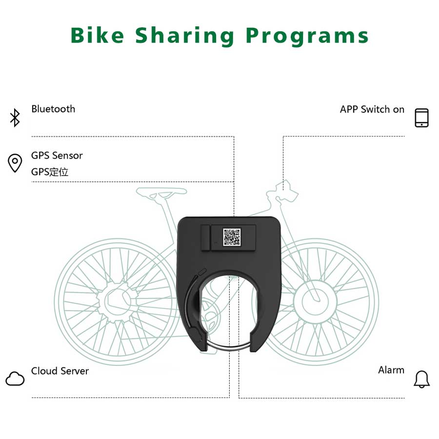 What Type of Lock is Suitable for Shared Bikes?_News_IoT deviceelectric scooter rentalBike