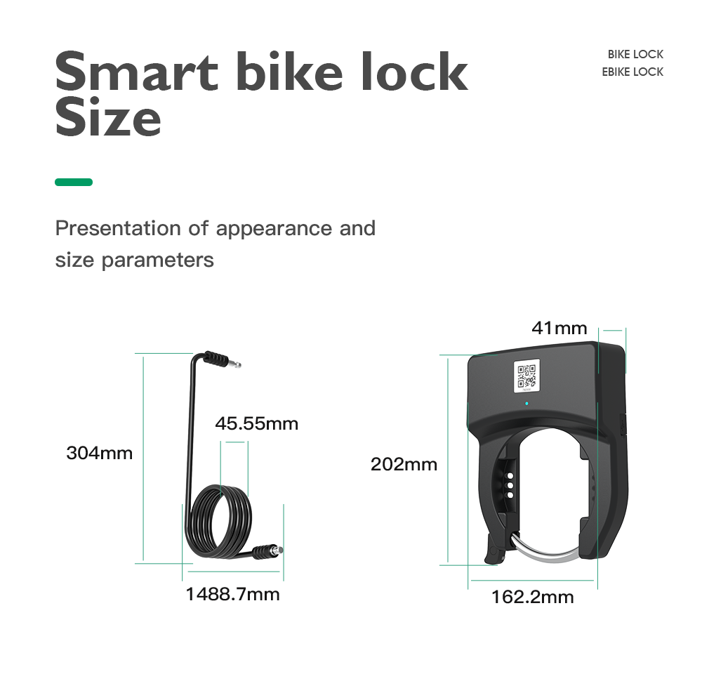 bike lock with alarm and gps