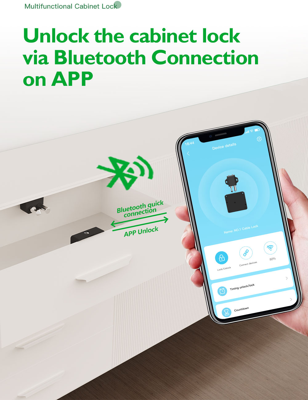 bluetooth cabinet lock