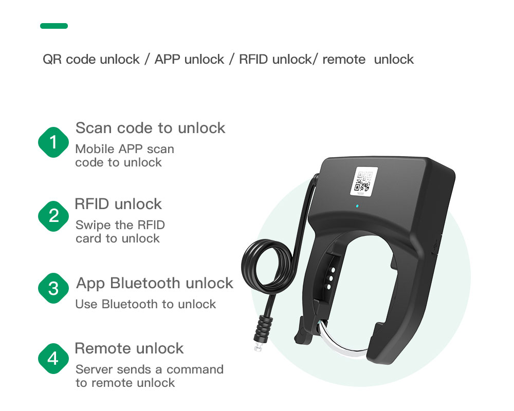 What is a GPS Bike Lock? _News_IoT deviceelectric scooter rentalBike
