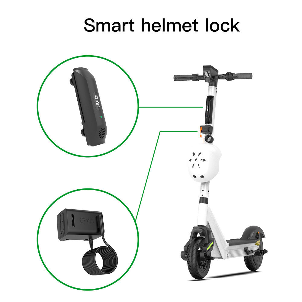 smart helmet lock