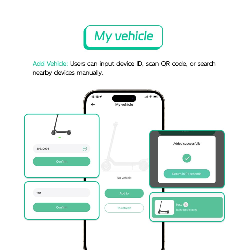 Software APP for Shared Mobility