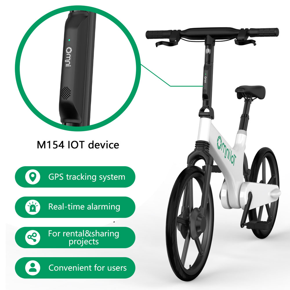 M154A IoT Device for Intelligent Anti-theft Ebikes with GPS