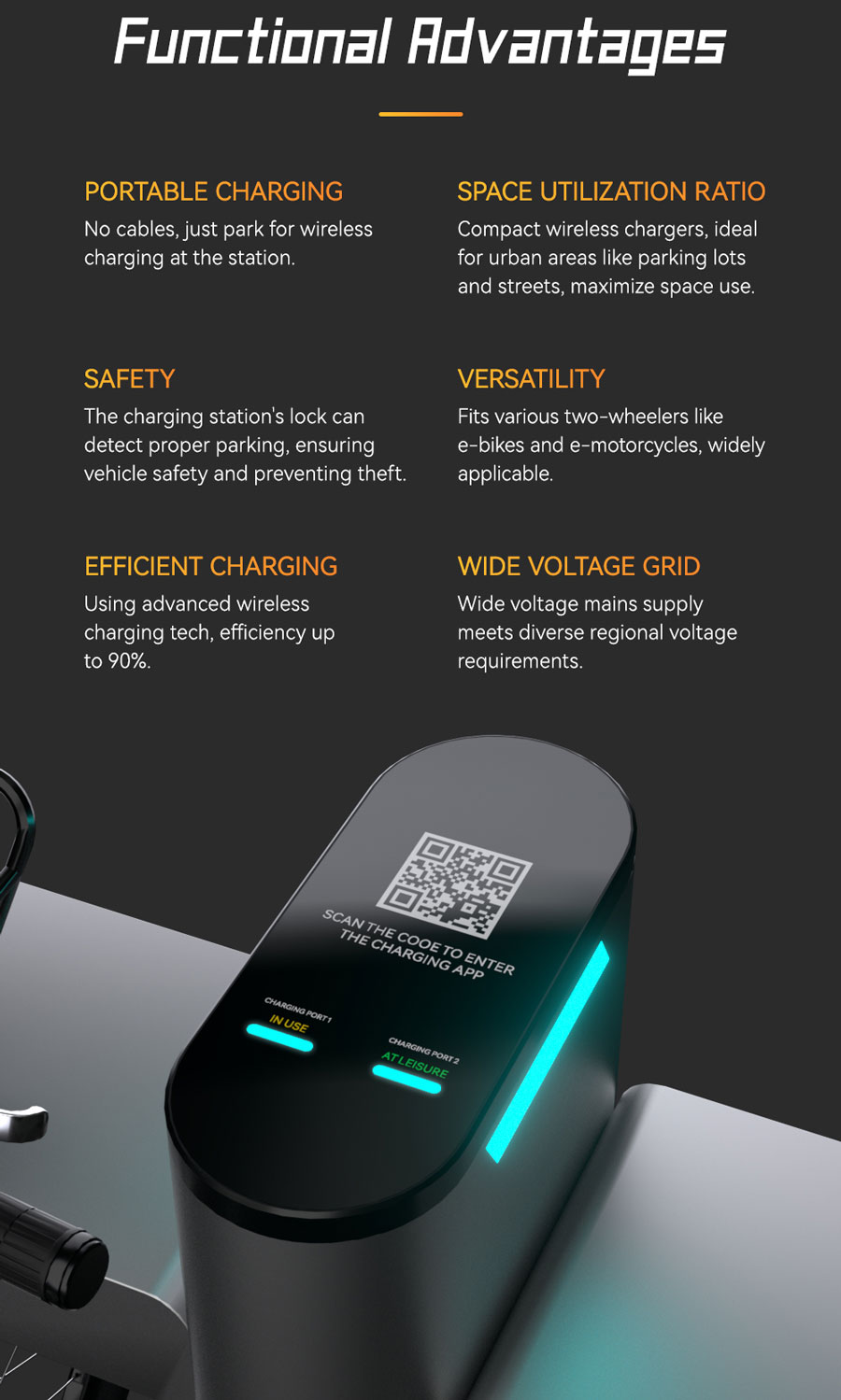 electric bicycle charging station