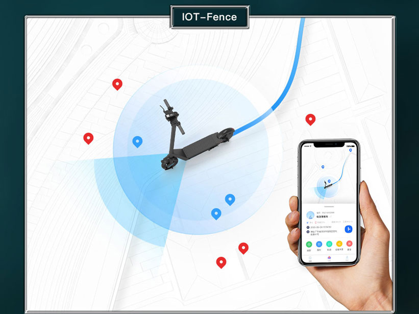 What is the IoT Device for Electric Scooters?