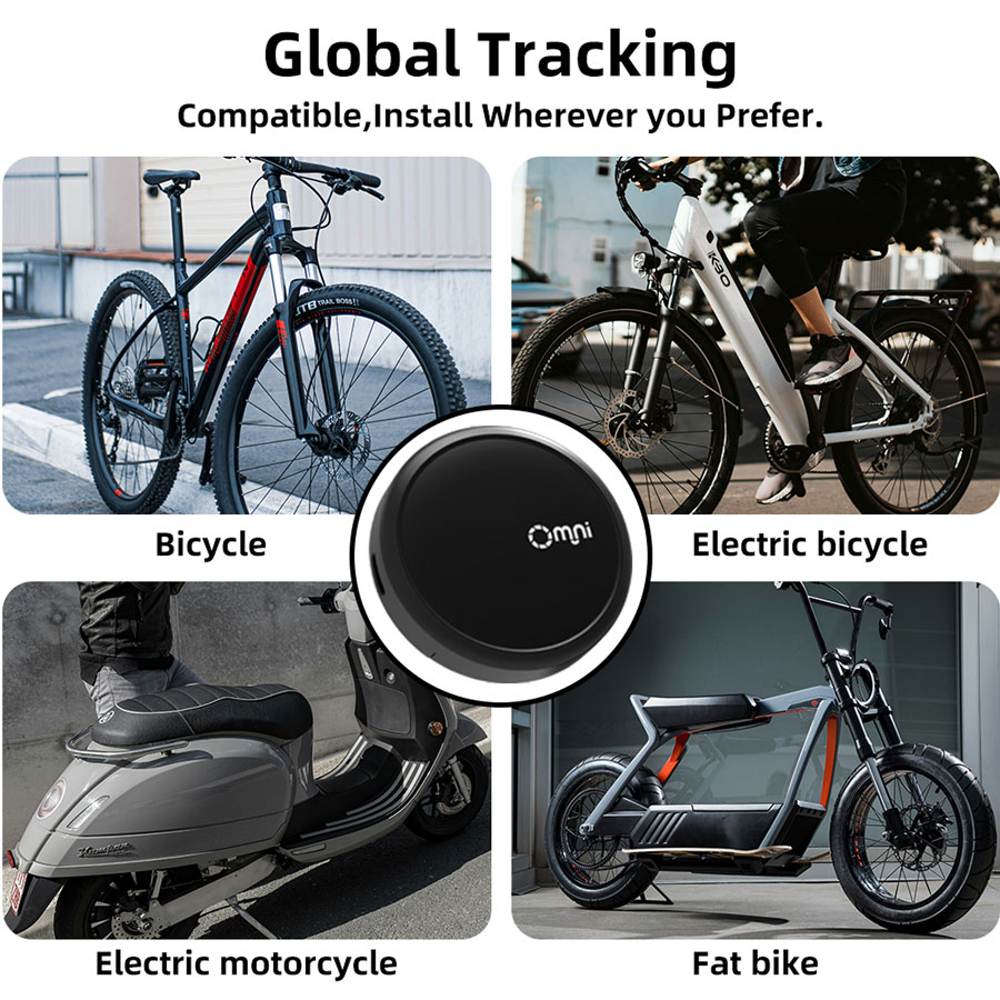 OPD03S Smart Tracker Works with Find My for Positioning and Tracking
