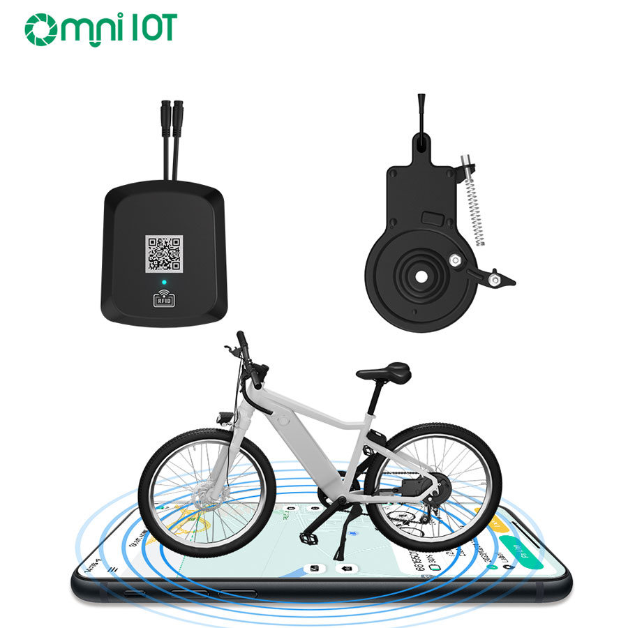 136 IoT Device and Hub Lock for Ebikes Rental Business