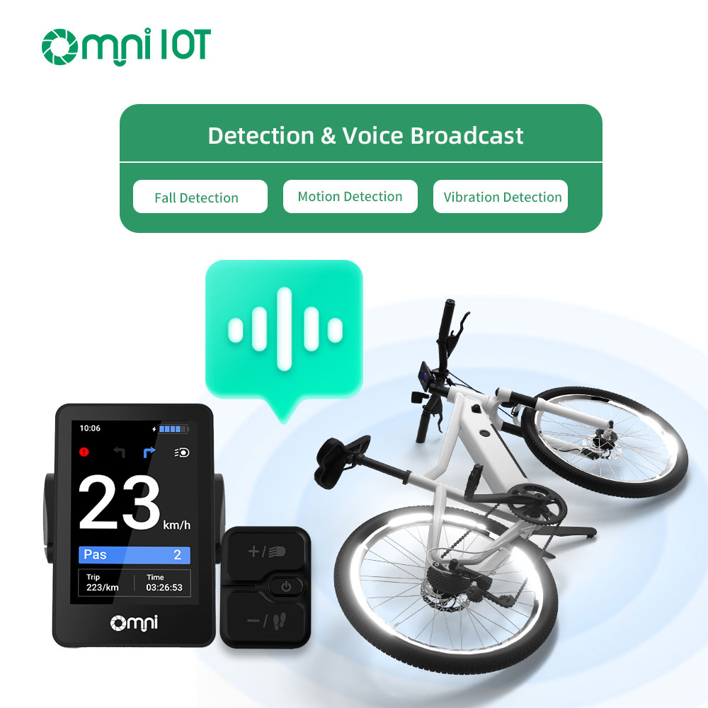 OMNI New Electric Bike Display with IoT Functions
