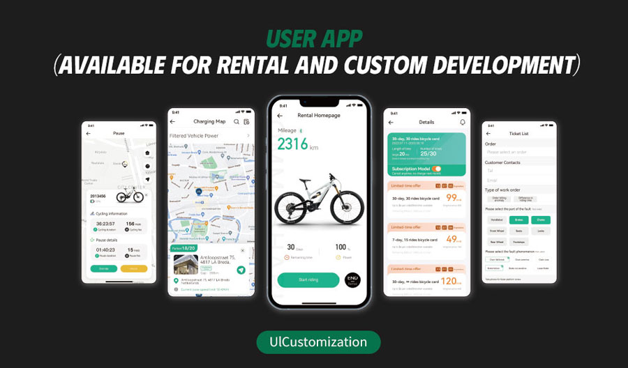 electric bicycle lcd display
